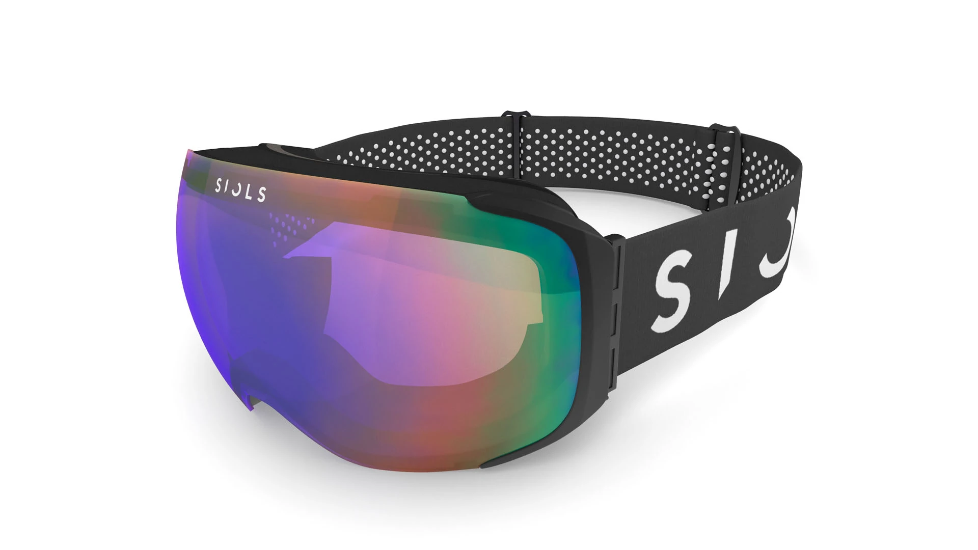 Siols Skibrille Schwarzmatt/ Focus