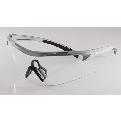 Polycarbonat Vollsichtbrille ''grau''